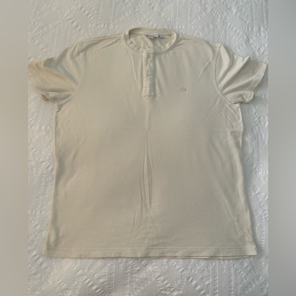 Lacoste Henley Neck Polo